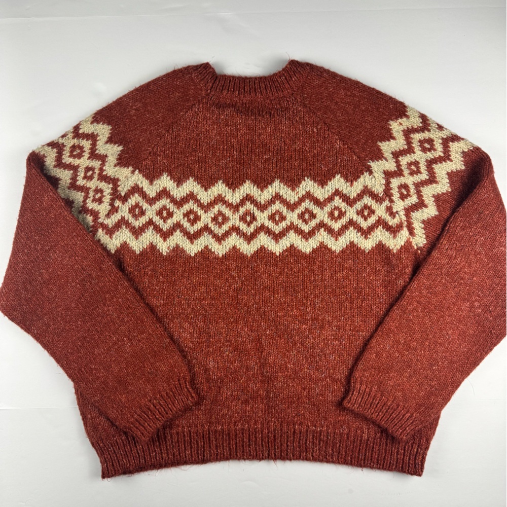 Women’s crew neck knit sweater size XL - Picture 6 of 7
